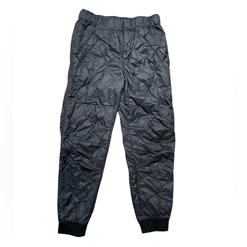 SOLD - BACKCOUNTRY Quilted Insulated Joggers Black Size Medium - Picture 2 of 8